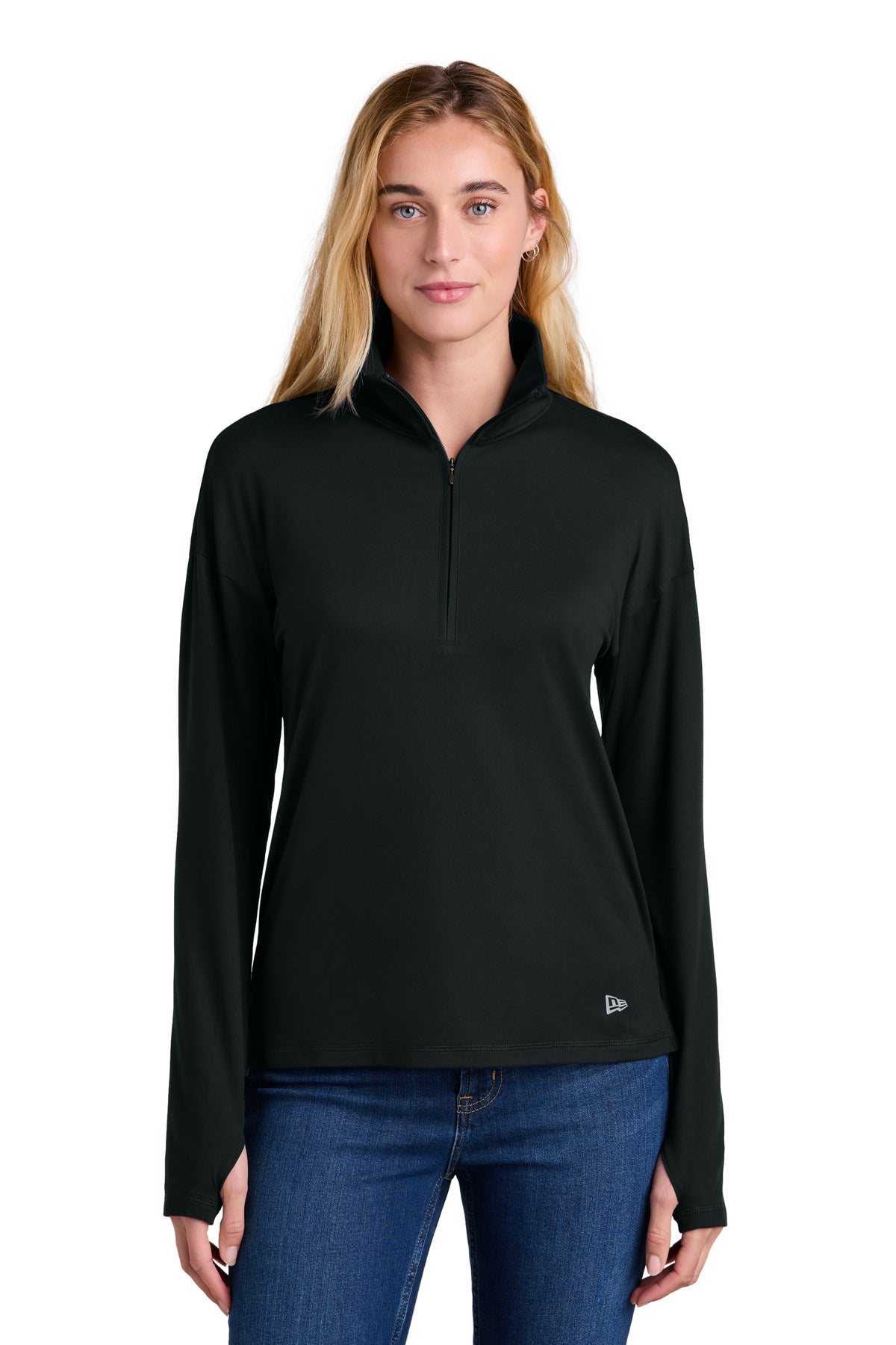 New Era ®  Women's Power 1/2-Zip LNEA228 | Add Your Logo