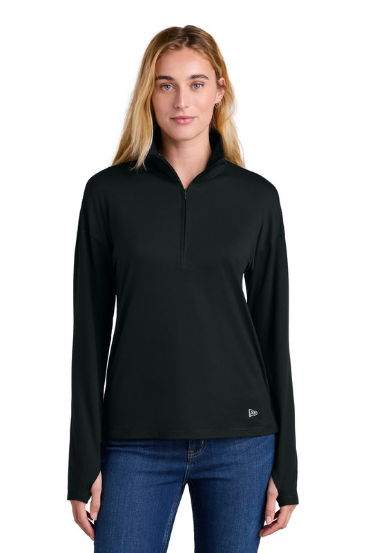 New Era ®  Women's Power 1/2-Zip LNEA228 | Add Your Logo