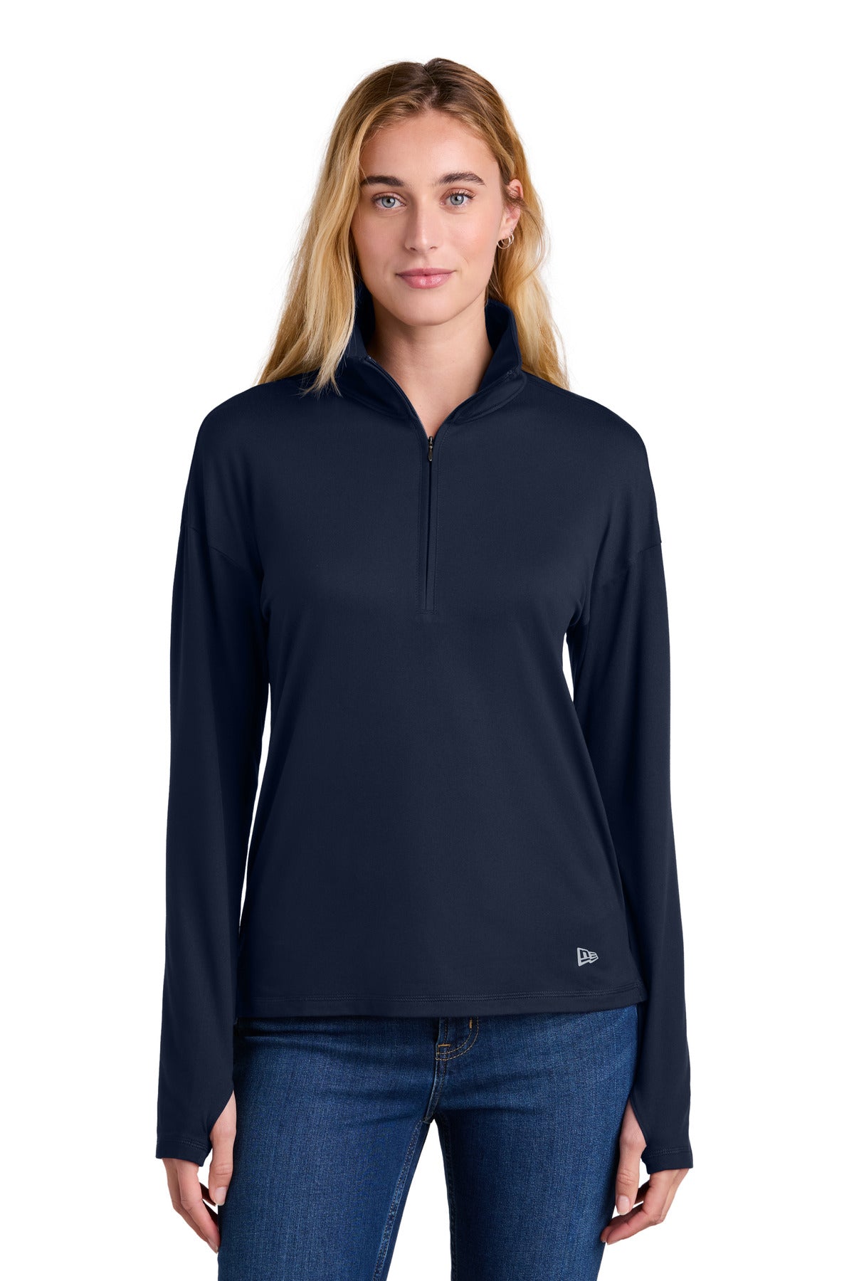 New Era ®  Women's Power 1/2-Zip LNEA228 | Add Your Logo