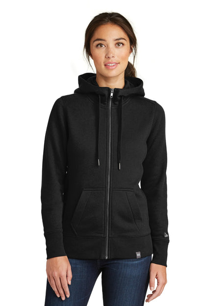 New Era  ®  Women's French Terry Full-Zip Hoodie. LNEA502 | Add Your Logo