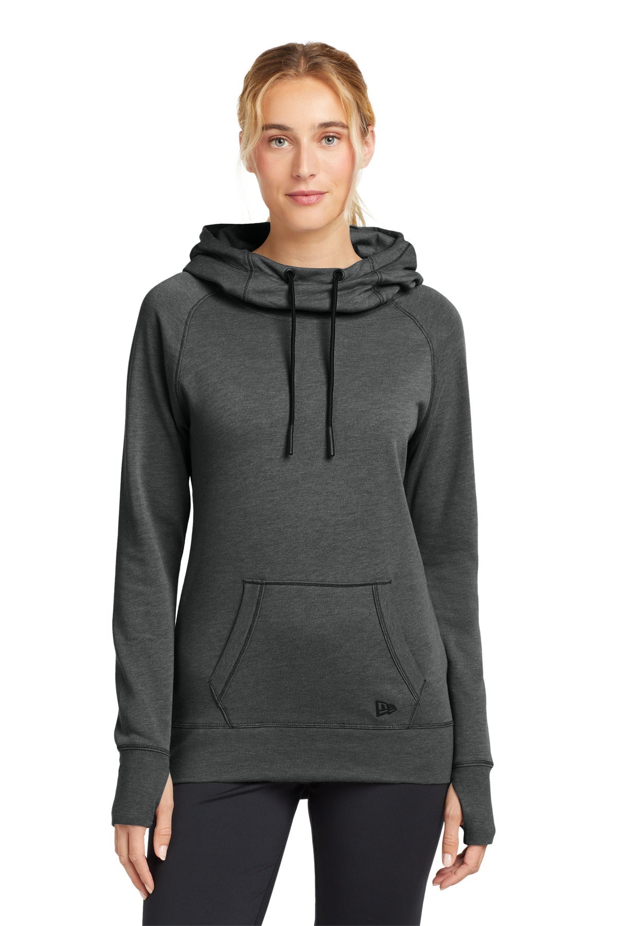 New Era  ®  Women's Tri-Blend Fleece Pullover Hoodie. LNEA510 | Add Your Logo