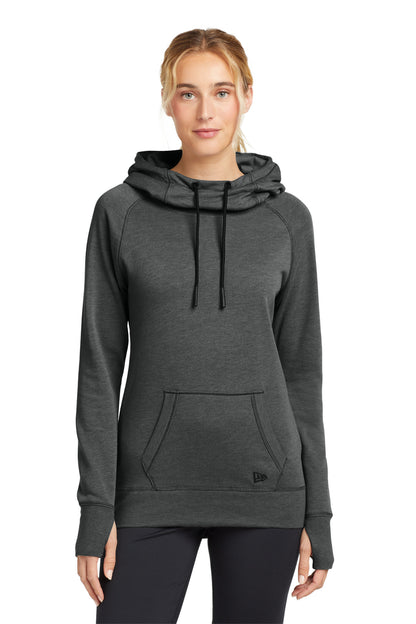 New Era  ®  Women's Tri-Blend Fleece Pullover Hoodie. LNEA510 | Add Your Logo