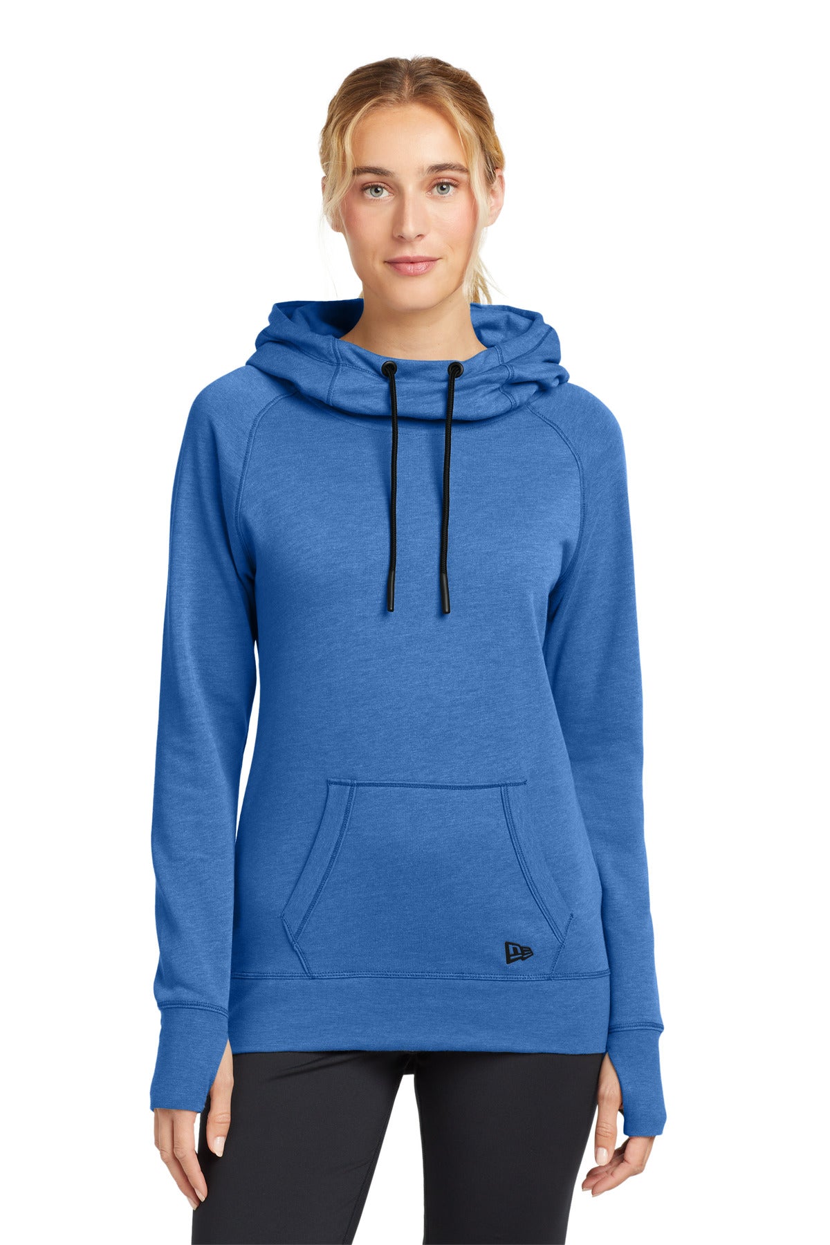 New Era  ®  Women's Tri-Blend Fleece Pullover Hoodie. LNEA510 | Add Your Logo