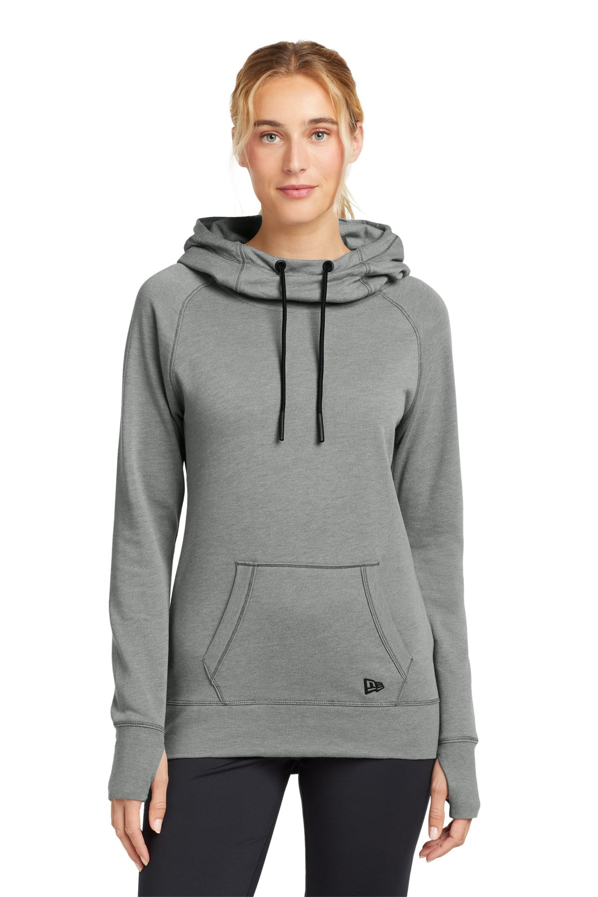 New Era  ®  Women's Tri-Blend Fleece Pullover Hoodie. LNEA510 | Add Your Logo