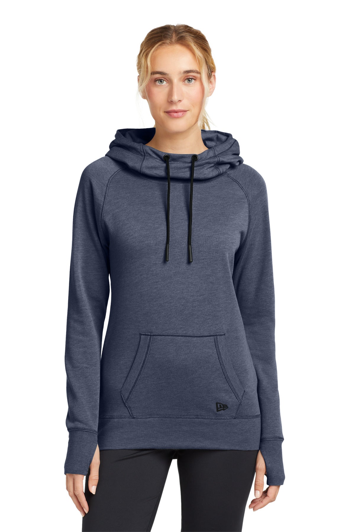 New Era  ®  Women's Tri-Blend Fleece Pullover Hoodie. LNEA510 | Add Your Logo