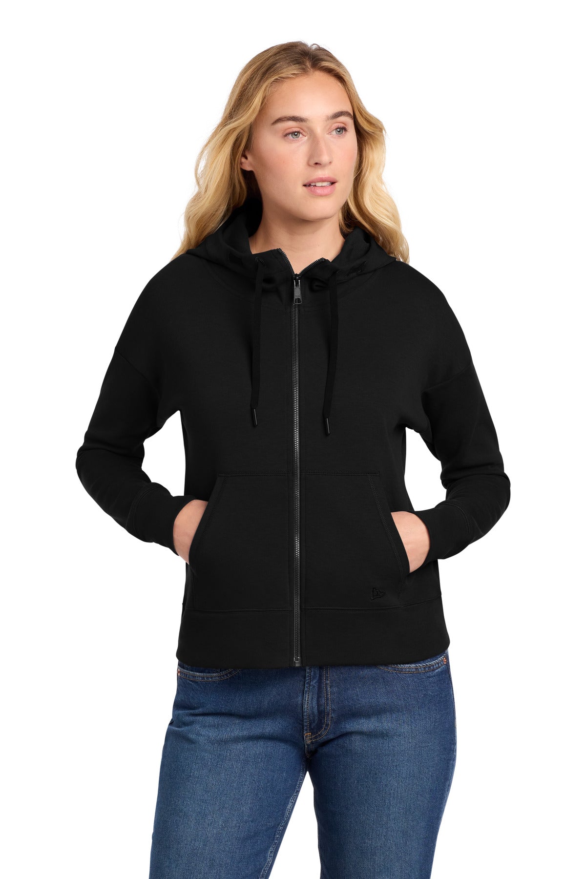New Era ®  Women's STS Full-Zip Hoodie LNEA540 | Add Your Logo