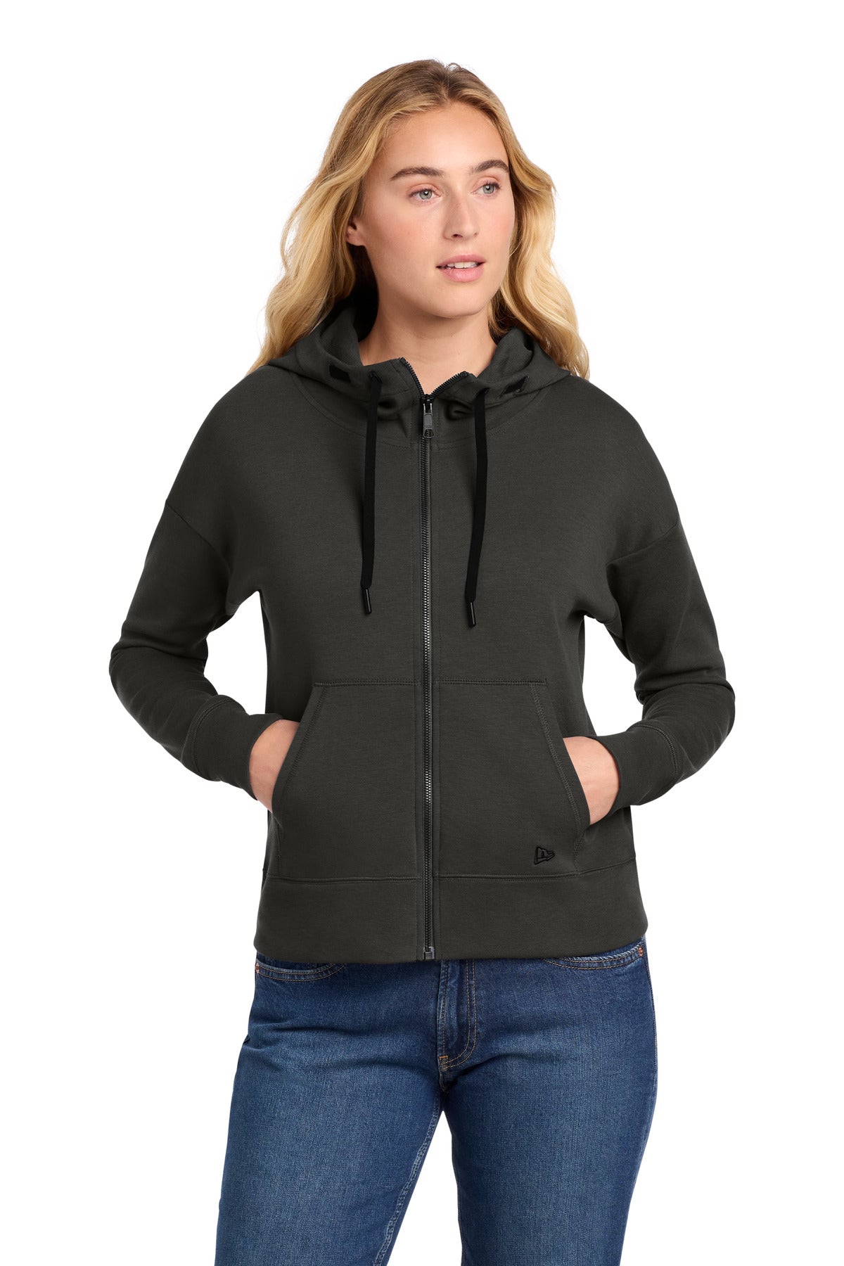 New Era ®  Women's STS Full-Zip Hoodie LNEA540 | Add Your Logo