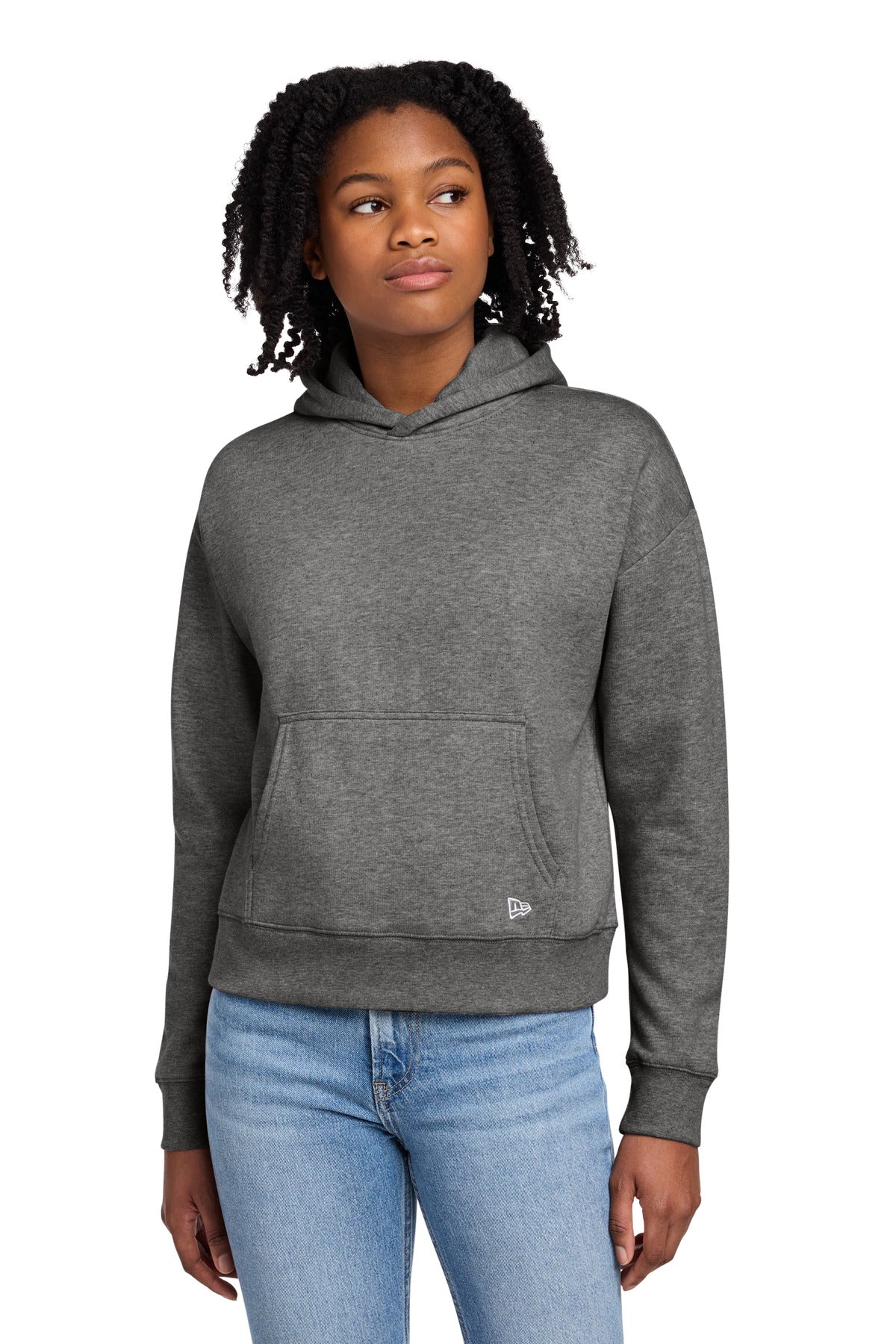 New Era ®  Women's Comeback Fleece Pullover Hoodie LNEA550 | Add Your Logo