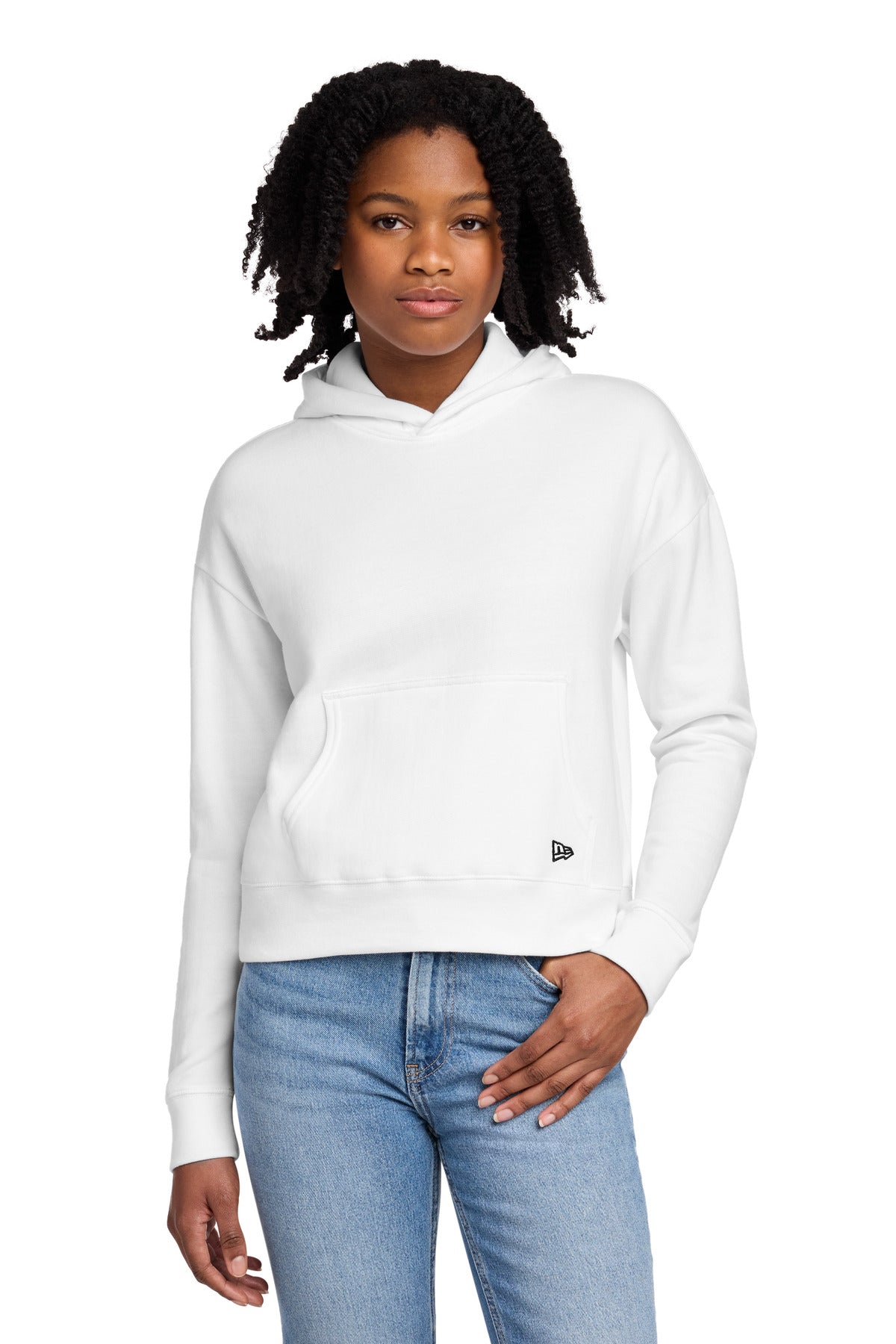 New Era ®  Women's Comeback Fleece Pullover Hoodie LNEA550 | Add Your Logo