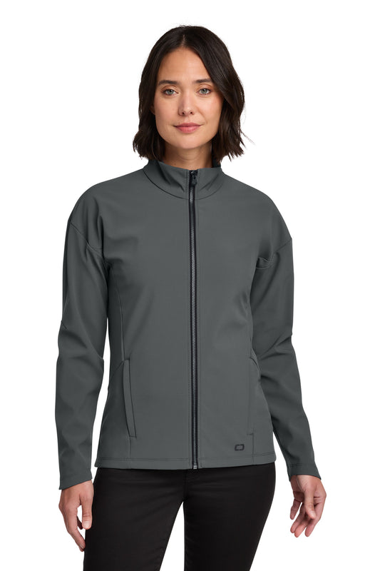 OGIO ®  Women's Commuter Full-Zip Soft Shell LOG755 | Add Your Logo