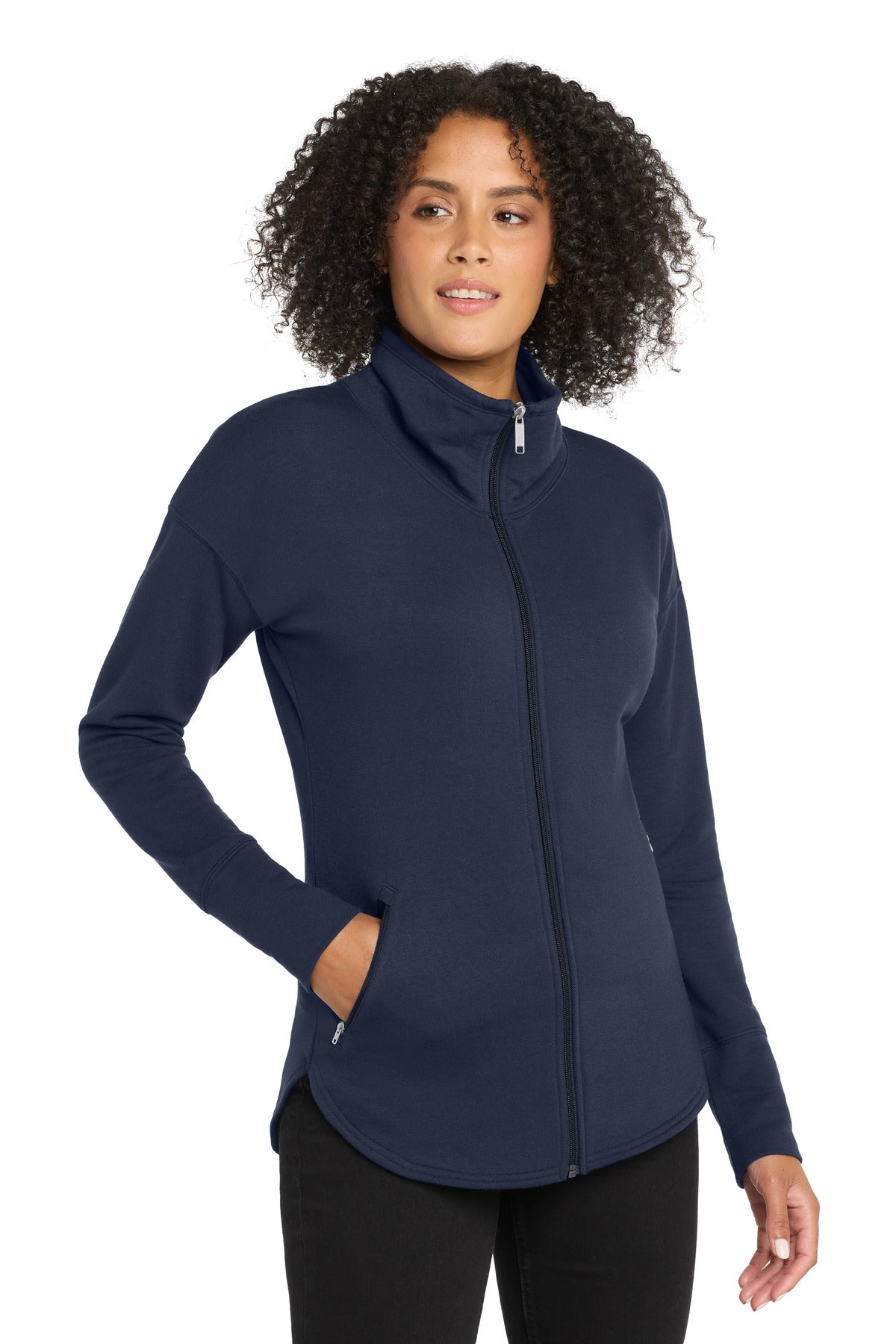 OGIO  ®  Women's Luuma Full-Zip Fleece. LOG812 | Add Your Logo