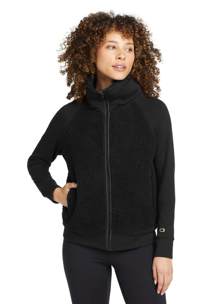 OGIO  ®  Women's Luuma Sherpa Full-Zip. LOG815 | Add Your Logo