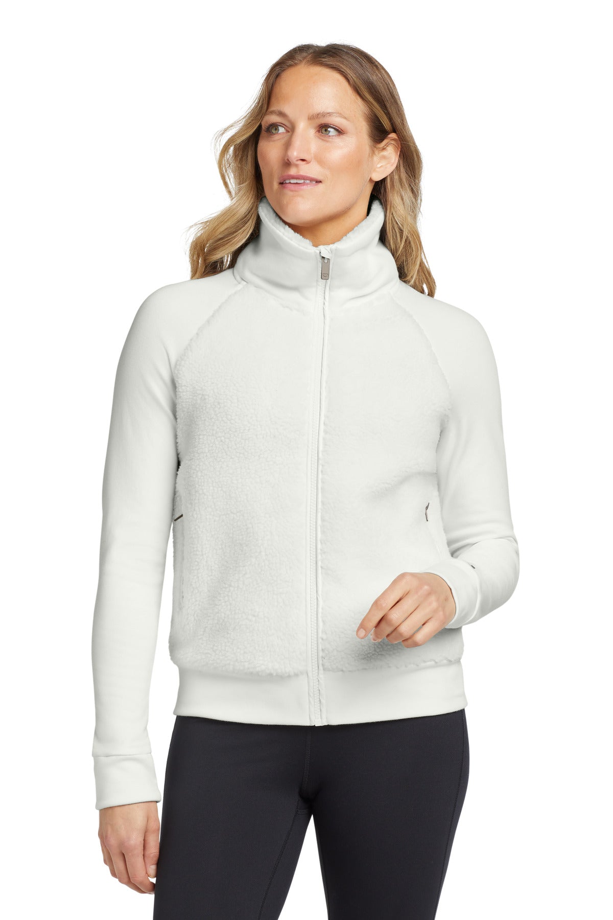 OGIO  ®  Women's Luuma Sherpa Full-Zip. LOG815 | Add Your Logo