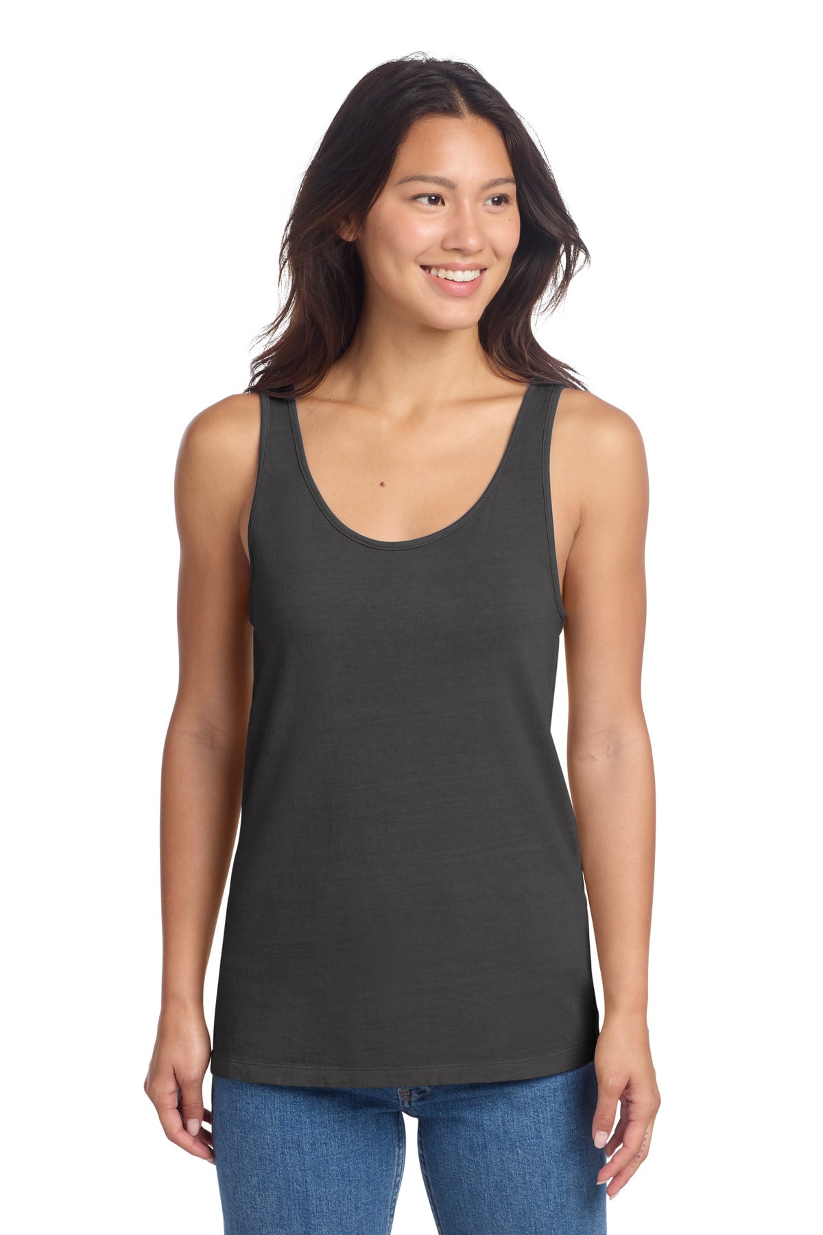 Port & Co ®  Women's Beach Wash ®  Garment-Dyed Tank LPC099TT | Add Your Logo