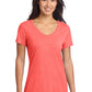 Port & Co ®  Women's Beach Wash ®  Garment-Dyed V-Neck Tee LPC099V | Add Your Logo
