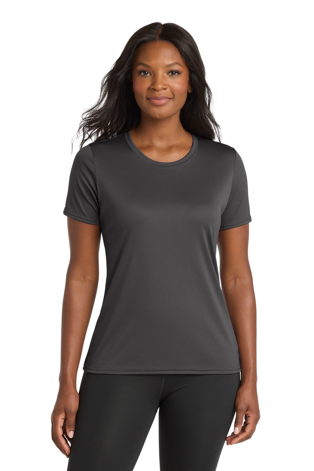 Port & Co ®  Women's Performance Tee. LPC380 | Add Your Logo