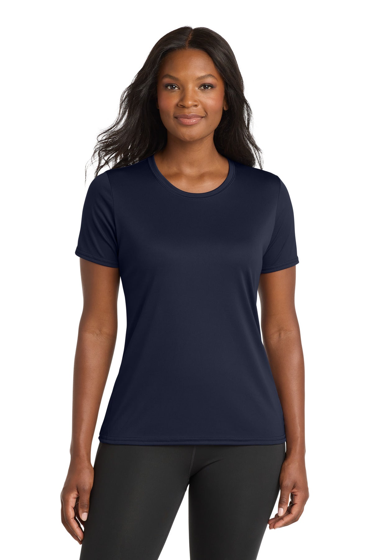 Port & Co ®  Women's Performance Tee. LPC380 | Add Your Logo