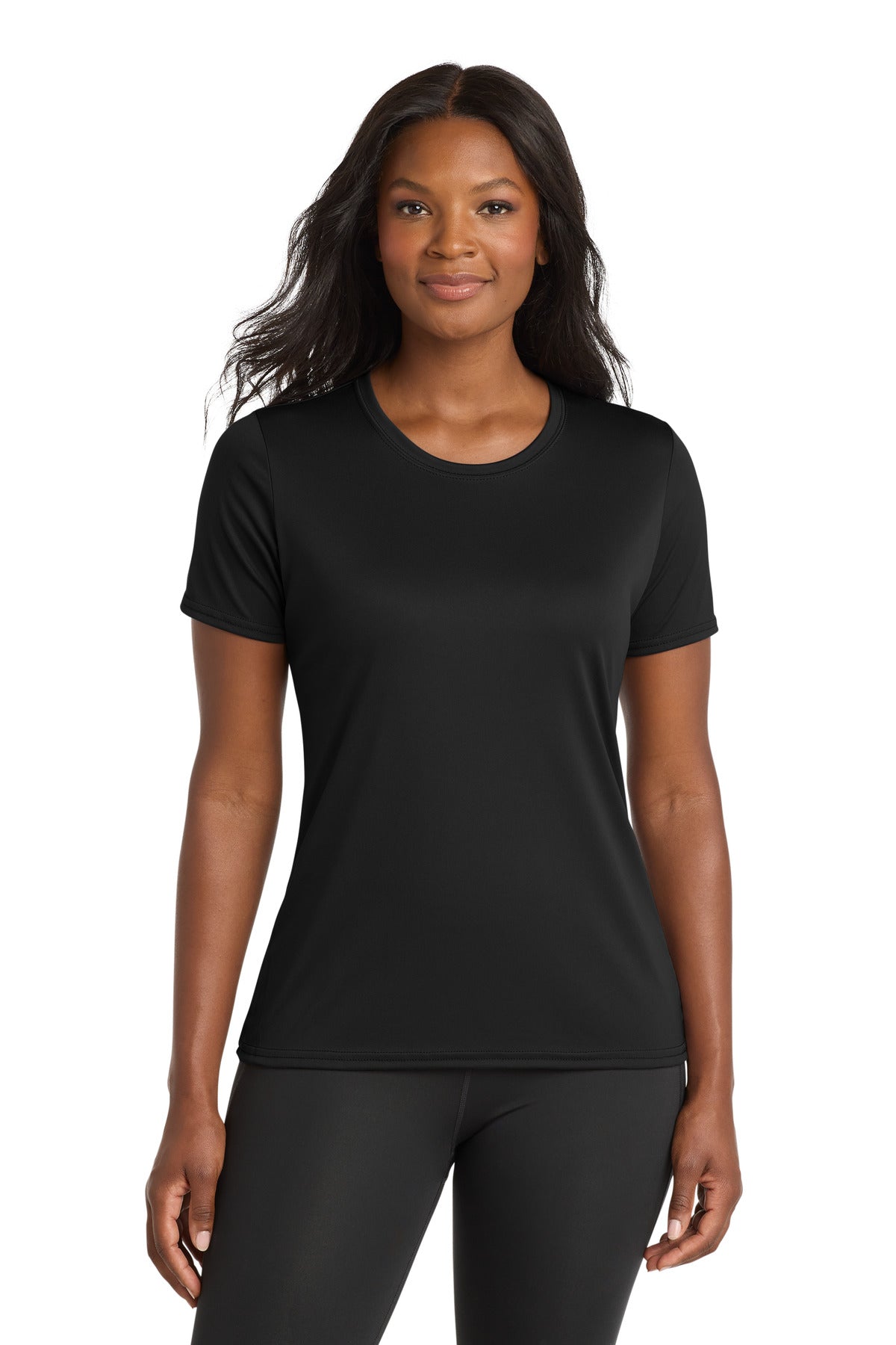 Port & Co ®  Women's Performance Tee. LPC380 | Add Your Logo