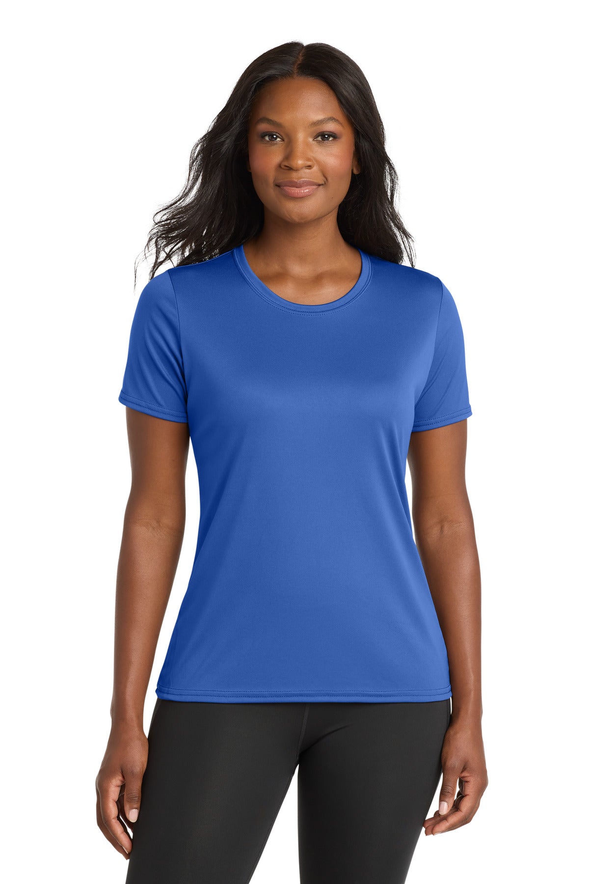 Port & Co ®  Women's Performance Tee. LPC380 | Add Your Logo
