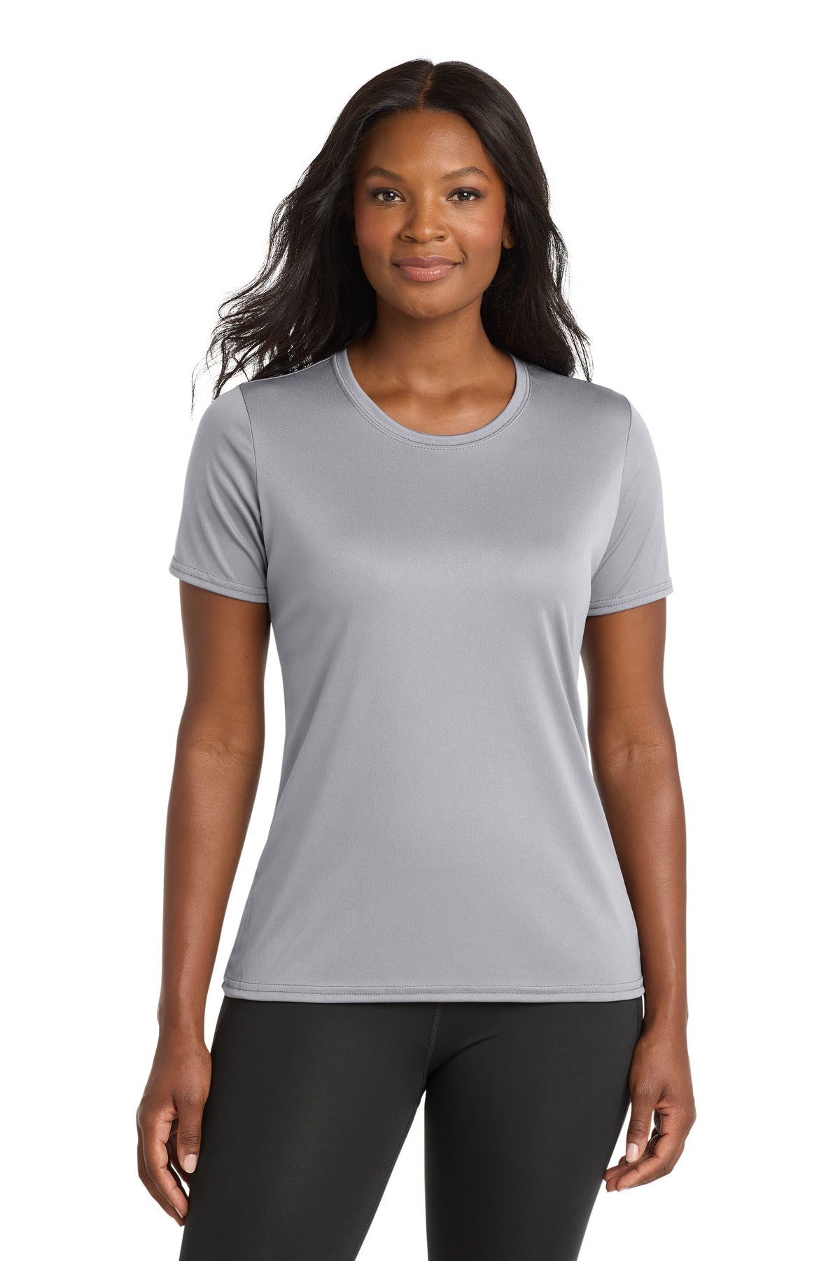 Port & Co ®  Women's Performance Tee. LPC380 | Add Your Logo