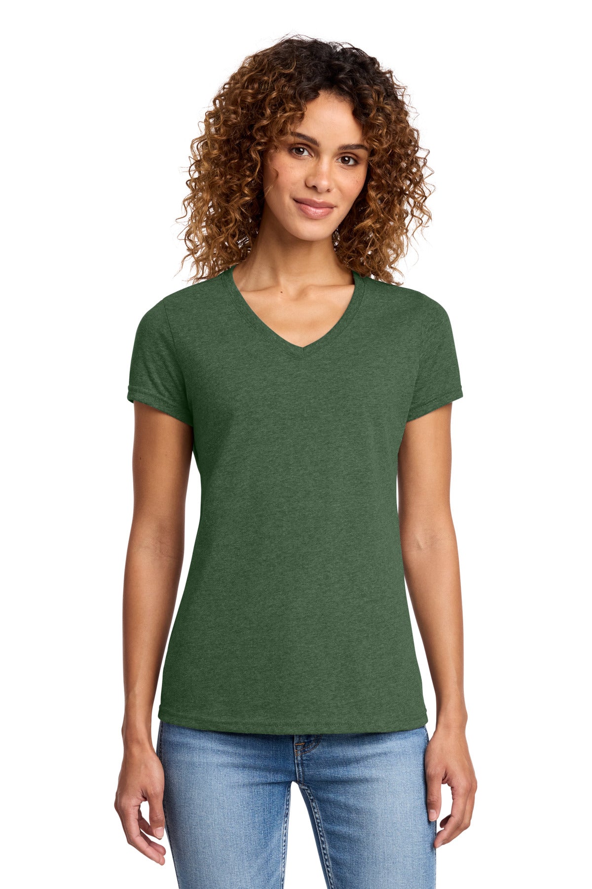 Port & Co   Women's Fan Favorite   Blend V-Neck Tee. LPC455V