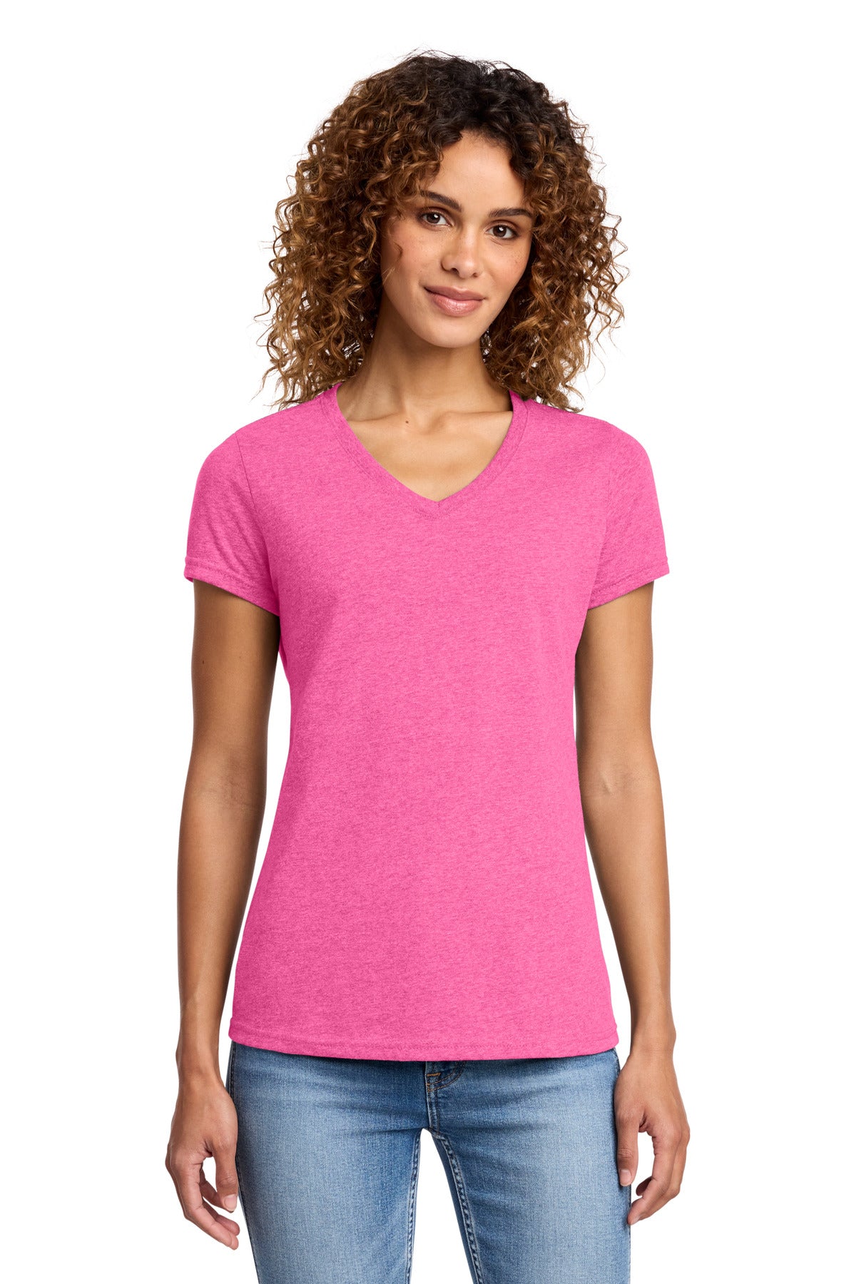 Port & Co   Women's Fan Favorite   Blend V-Neck Tee. LPC455V