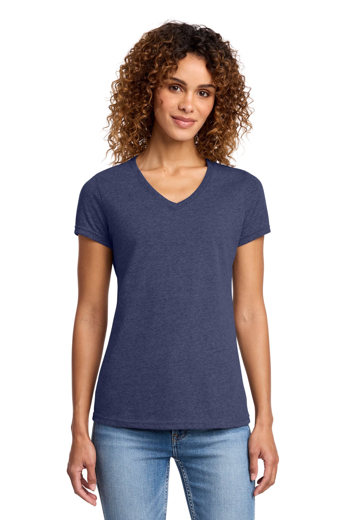 Port & Co   Women's Fan Favorite   Blend V-Neck Tee. LPC455V