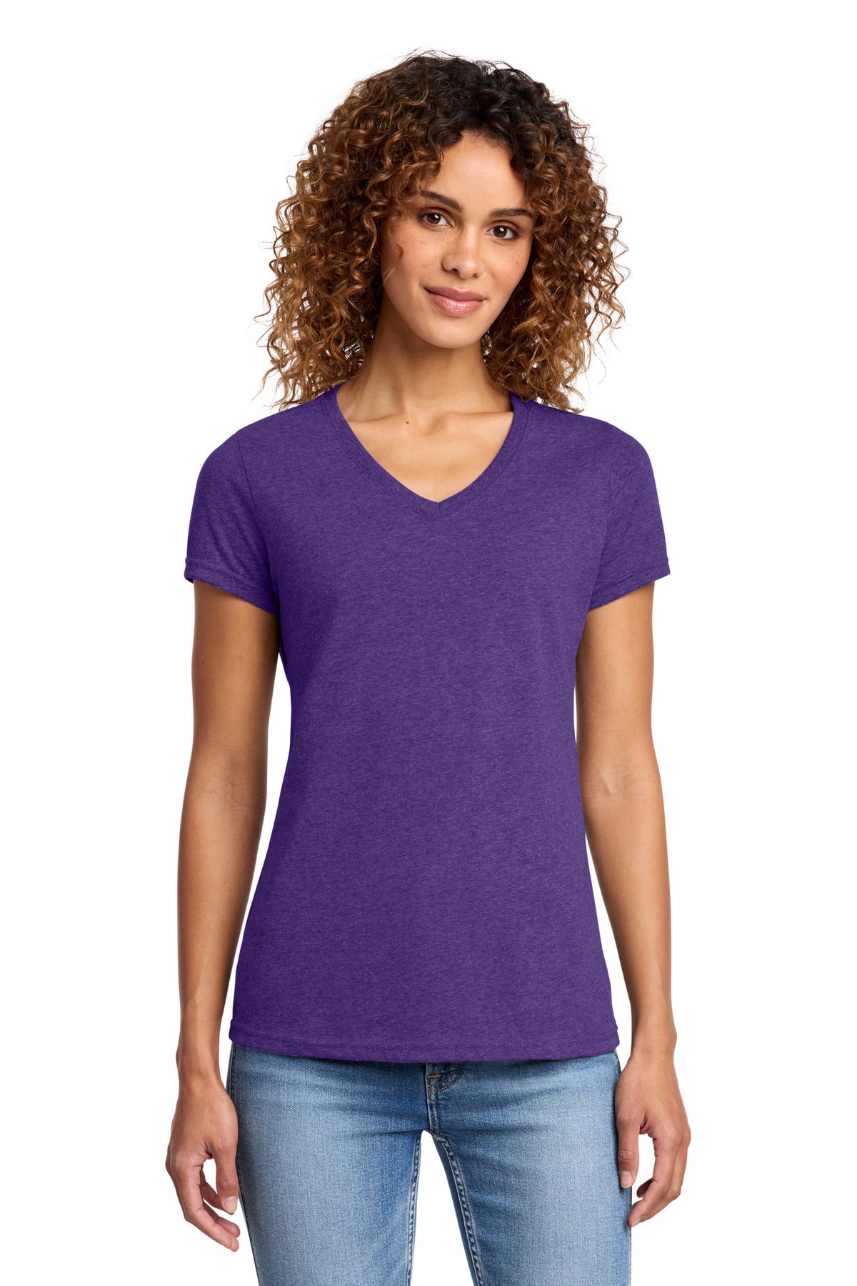 Port & Co   Women's Fan Favorite   Blend V-Neck Tee. LPC455V