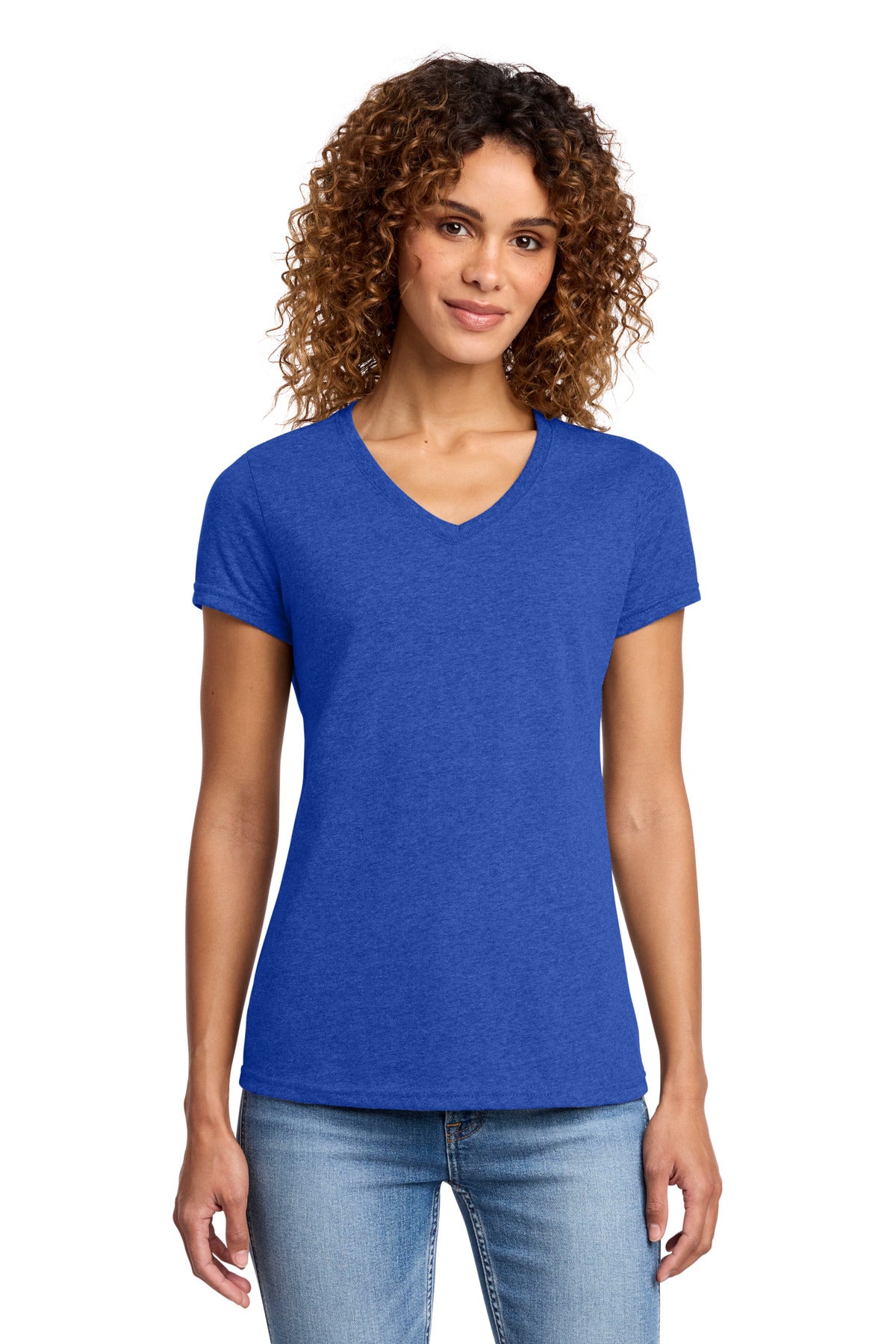 Port & Co   Women's Fan Favorite   Blend V-Neck Tee. LPC455V