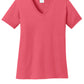 Port & Co   Women's Core Cotton V-Neck Tee. LPC54V