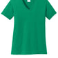 Port & Co   Women's Core Cotton V-Neck Tee. LPC54V
