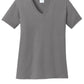 Port & Co   Women's Core Cotton V-Neck Tee. LPC54V