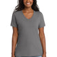 Port & Co   Women's Core Cotton V-Neck Tee. LPC54V