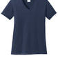 Port & Co   Women's Core Cotton V-Neck Tee. LPC54V