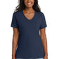 Port & Co   Women's Core Cotton V-Neck Tee. LPC54V