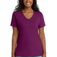 Port & Co   Women's Core Cotton V-Neck Tee. LPC54V