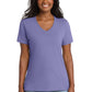 Port & Co   Women's Core Cotton V-Neck Tee. LPC54V
