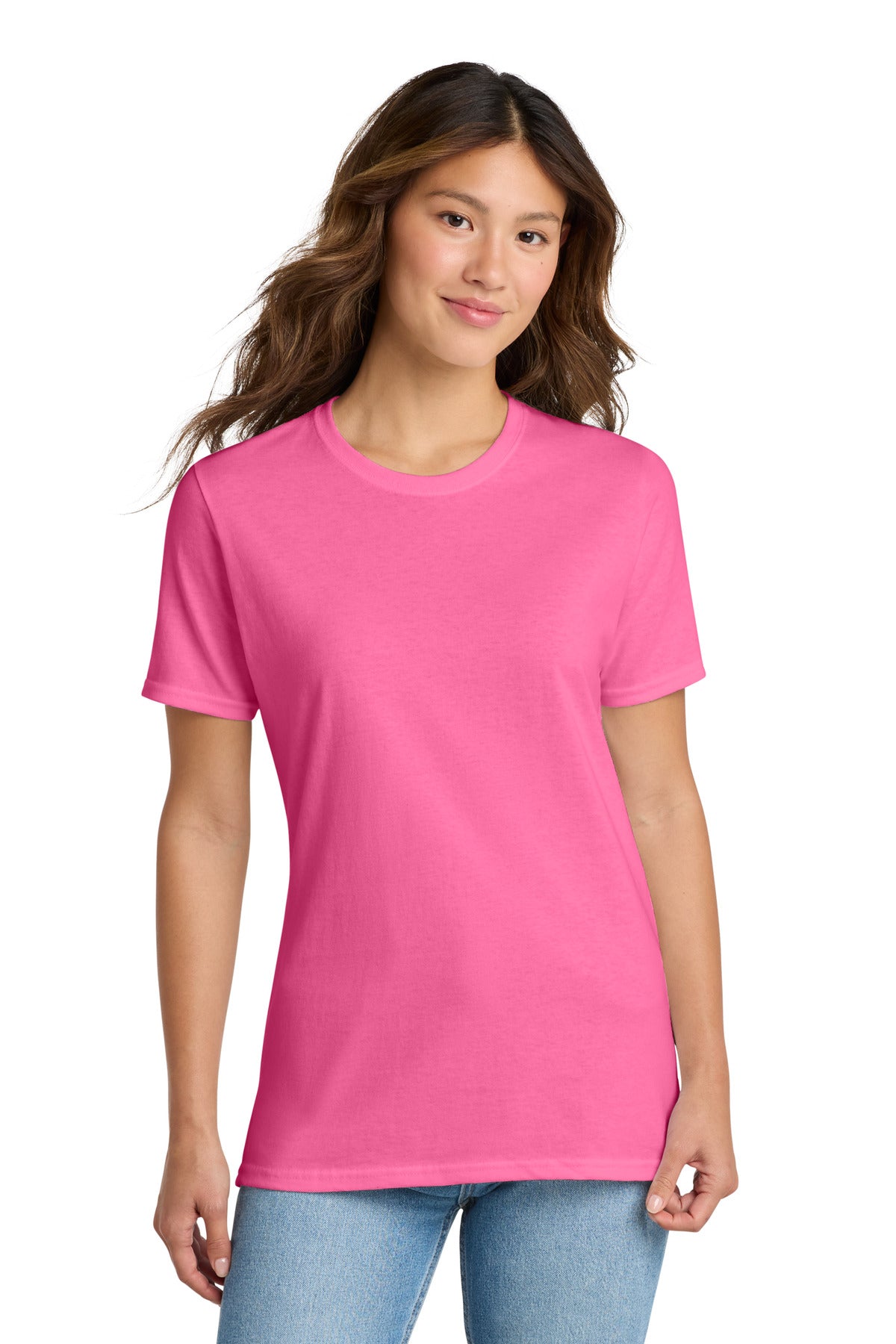 Port & Co   Women's Core Cotton Tee. LPC54