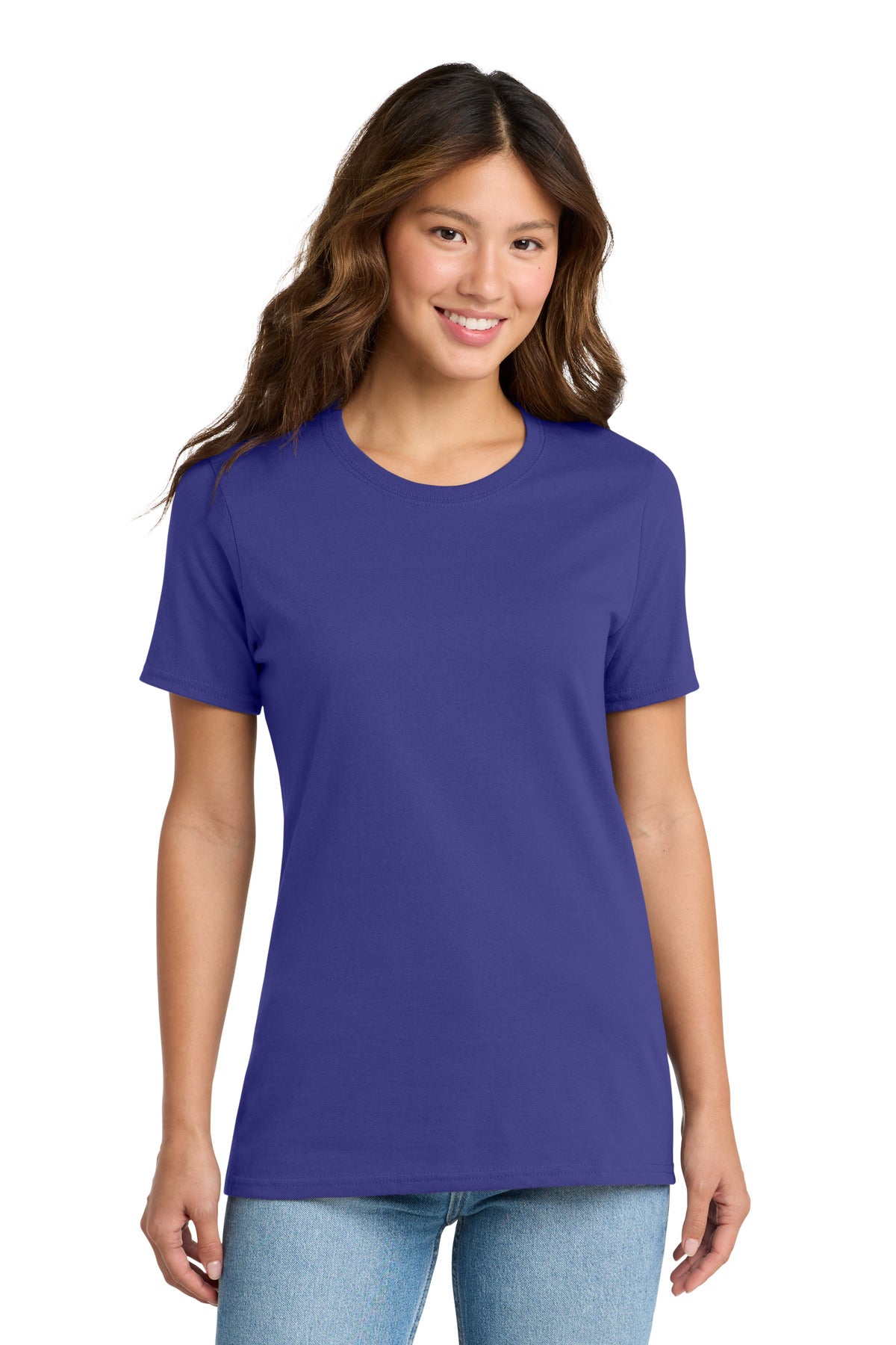 Port & Co   Women's Core Cotton Tee. LPC54