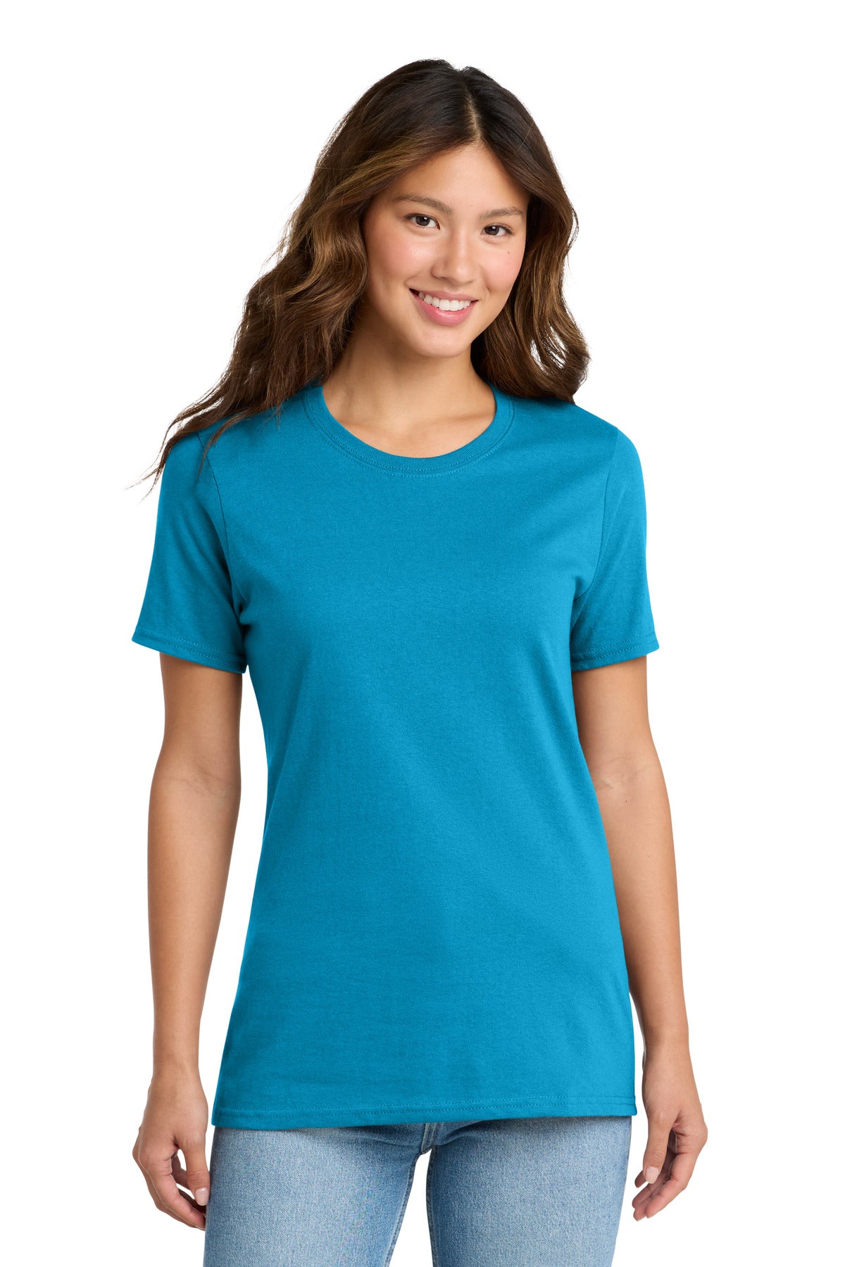 Port & Co   Women's Core Cotton Tee. LPC54