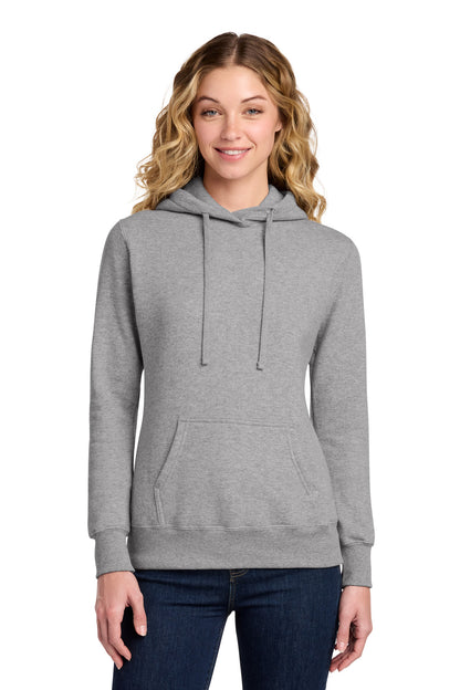 Port & Co   Women's Core Fleece Pullover Hooded Sweatshirt LPC78H