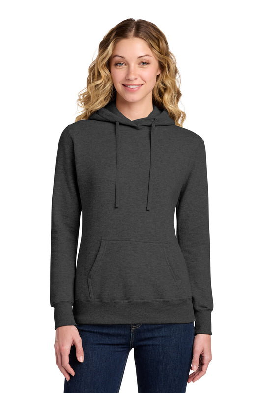 Port & Co   Women's Core Fleece Pullover Hooded Sweatshirt LPC78H