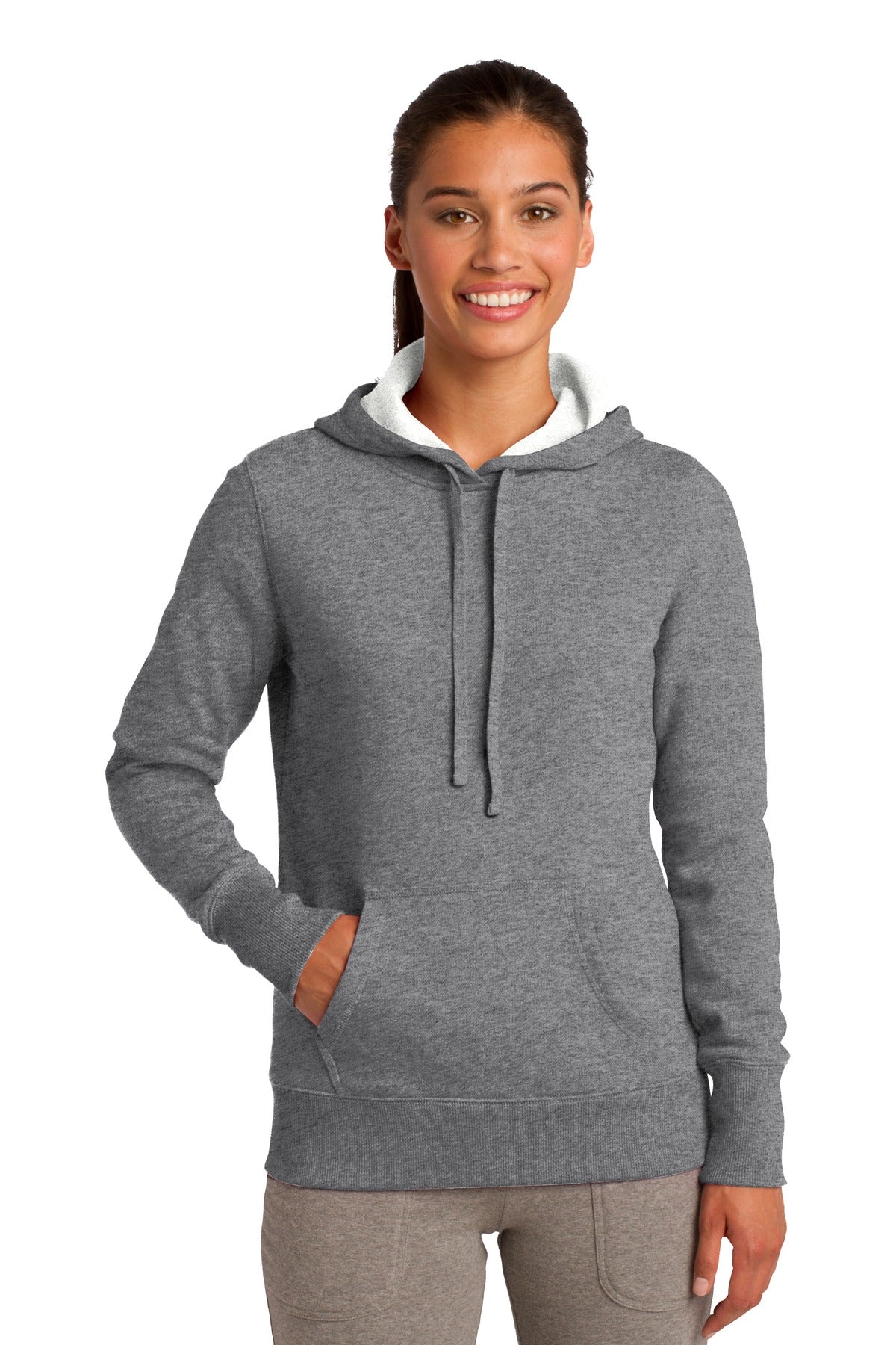 Sport-Tek   Women's Pullover Hooded Sweatshirt. LST254