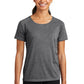 Sport-Tek    Women's PosiCharge    Tri-Blend Wicking Scoop Neck Raglan Tee. LST400