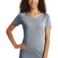 Sport-Tek    Women's PosiCharge    Tri-Blend Wicking Scoop Neck Raglan Tee. LST400