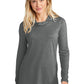 Sport-Tek   Women's PosiCharge    Tri-Blend Wicking Long Sleeve Hoodie LST406