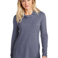 Sport-Tek   Women's PosiCharge    Tri-Blend Wicking Long Sleeve Hoodie LST406