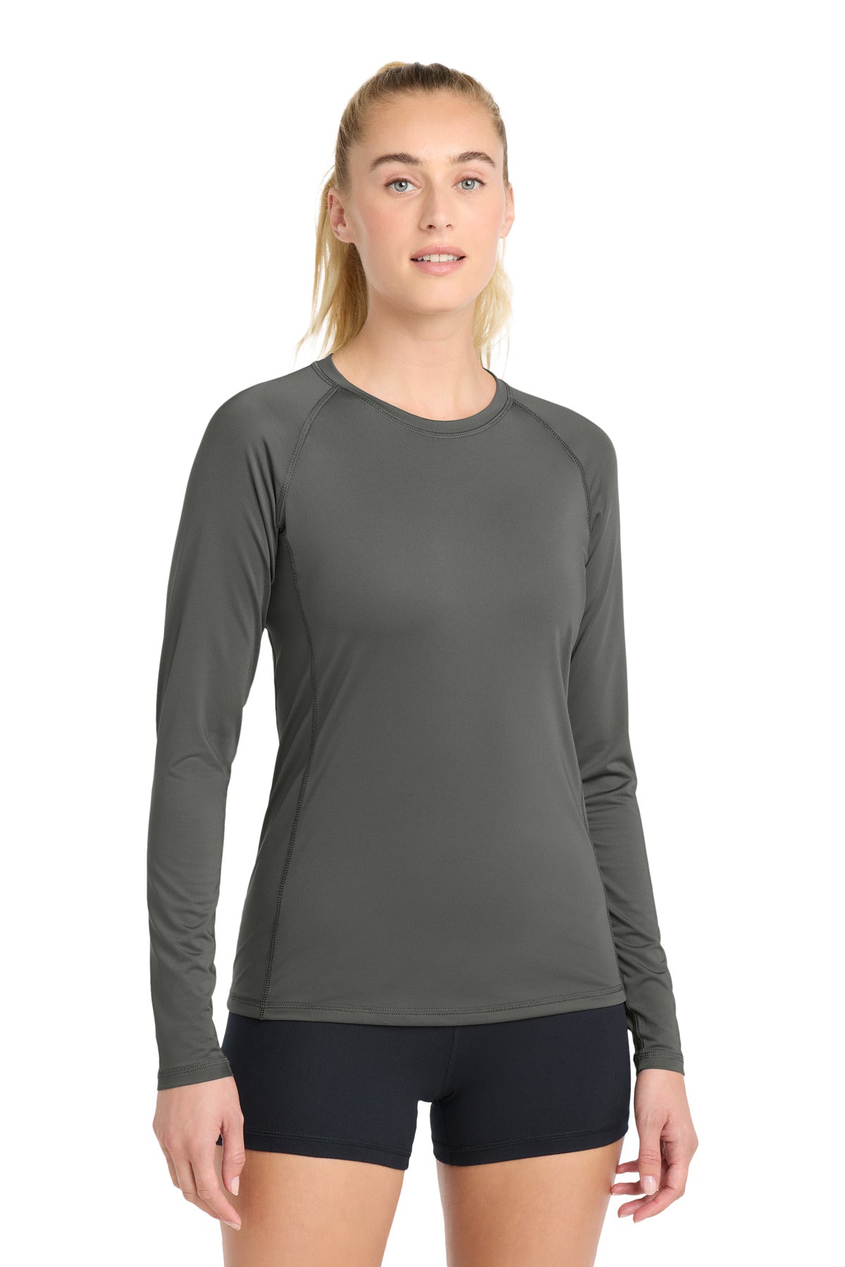 Sport-Tek    Women's Long Sleeve Rashguard Tee LST470LS