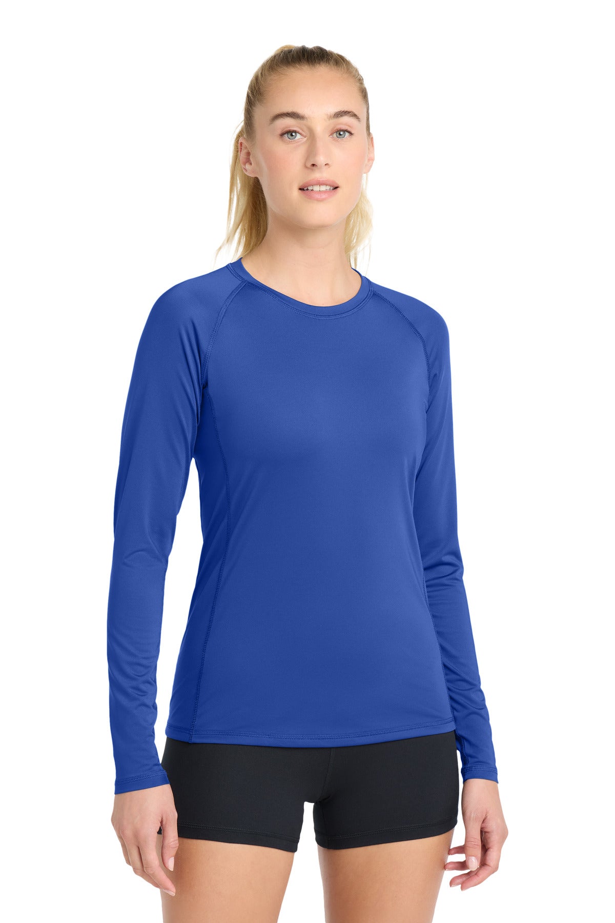 Sport-Tek    Women's Long Sleeve Rashguard Tee LST470LS
