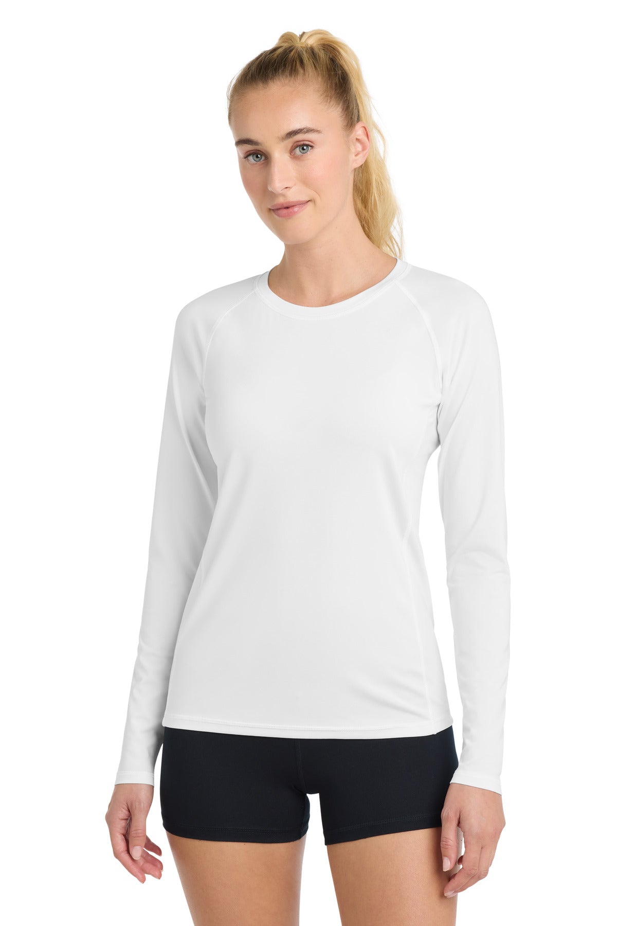 Sport-Tek    Women's Long Sleeve Rashguard Tee LST470LS